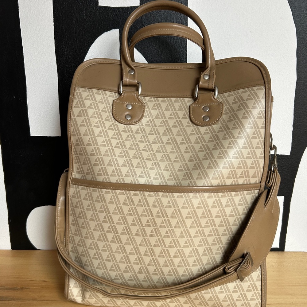 Tall Vintage Avon Representative bag
